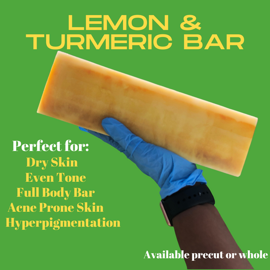 Wholesale Lemon & Turmeric Soap