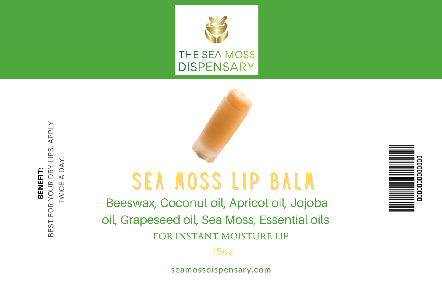 Sea Moss Lip Balm